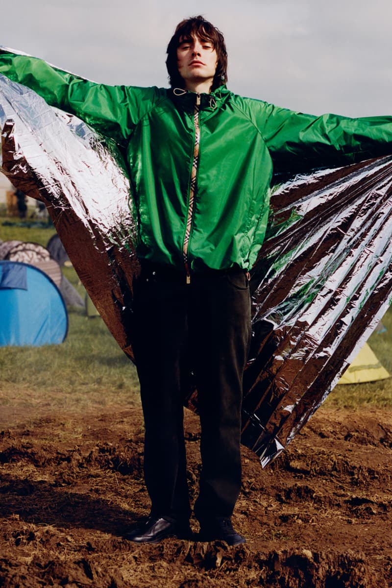 Burberry Festival Campaign SS25 Liam Gallagher Goldie Alexa Chung Cara Delevingne