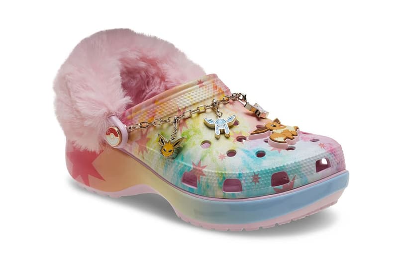 Pokémon and Crocs Spotlight "Eevee" in Latest Classic Clog Collaboration Crocs Classic Platform Clog “Pokémon Eevee” (SKU: 211429-90H