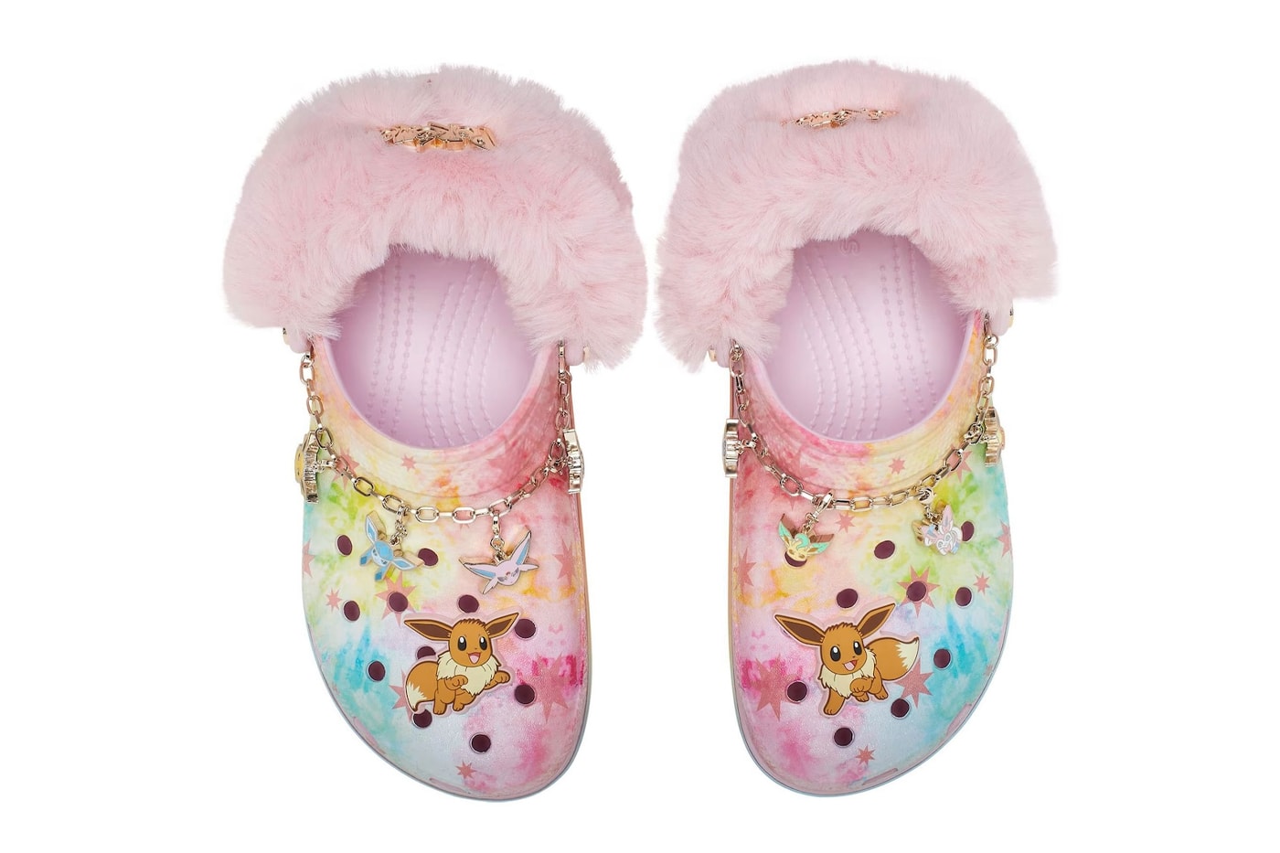 Pokémon and Crocs Spotlight "Eevee" in Latest Classic Clog Collaboration Crocs Classic Platform Clog “Pokémon Eevee” (SKU: 211429-90H