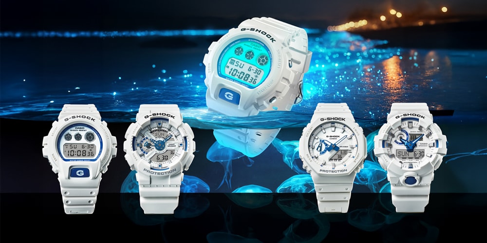 G-SHOCK’s Hidden Glow Vol. 2 Collection Captures the Luminescence of the Summer Sea