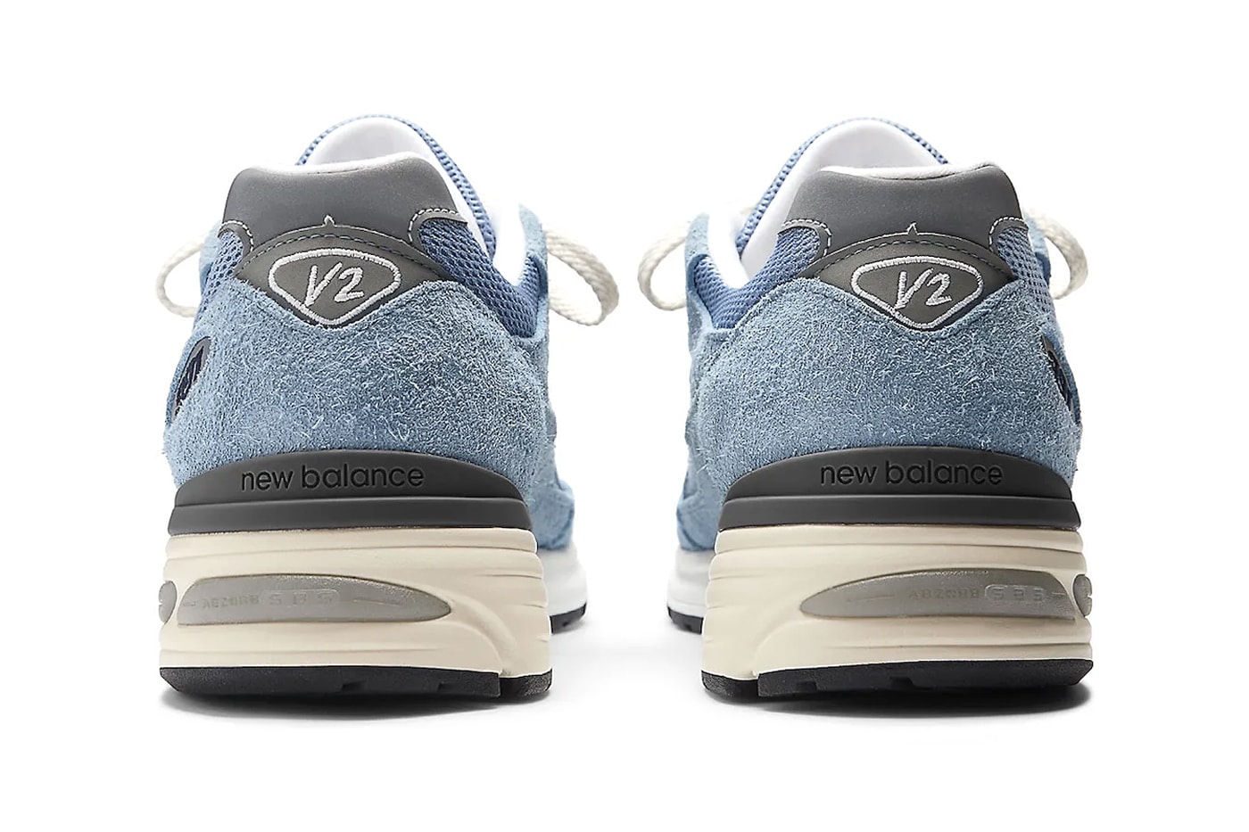 New Balance 991v2 Surfaces in "Celestial Blue" U991BV2 Celestial Blue/Faded Denim-Moon Mist release info made in uk
