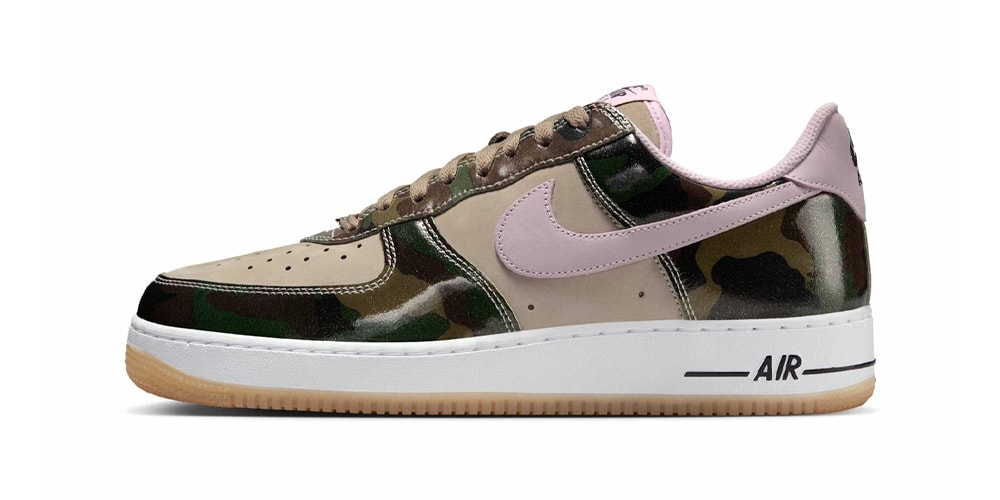 Nike Unveils Air Force 1 Low “Camo” With a Soft Pink Twist