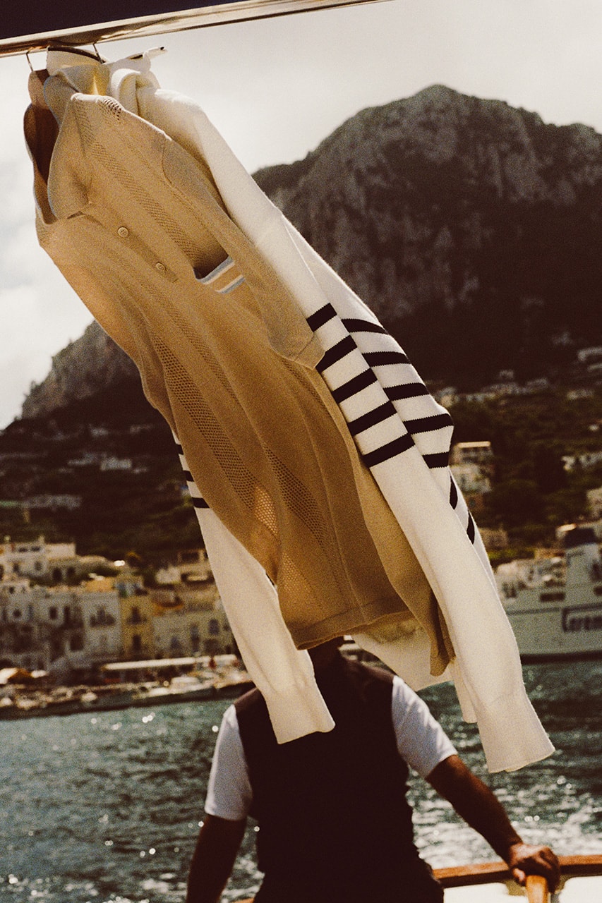 Through the Lens: Nikk Martin for Paul & and Shark capri italy berlin germany fashion spring summer 2025 25 video campaign interview camera film digital analogue luxury 