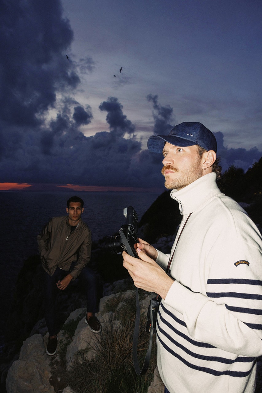 Through the Lens: Nikk Martin for Paul & and Shark capri italy berlin germany fashion spring summer 2025 25 video campaign interview camera film digital analogue luxury 