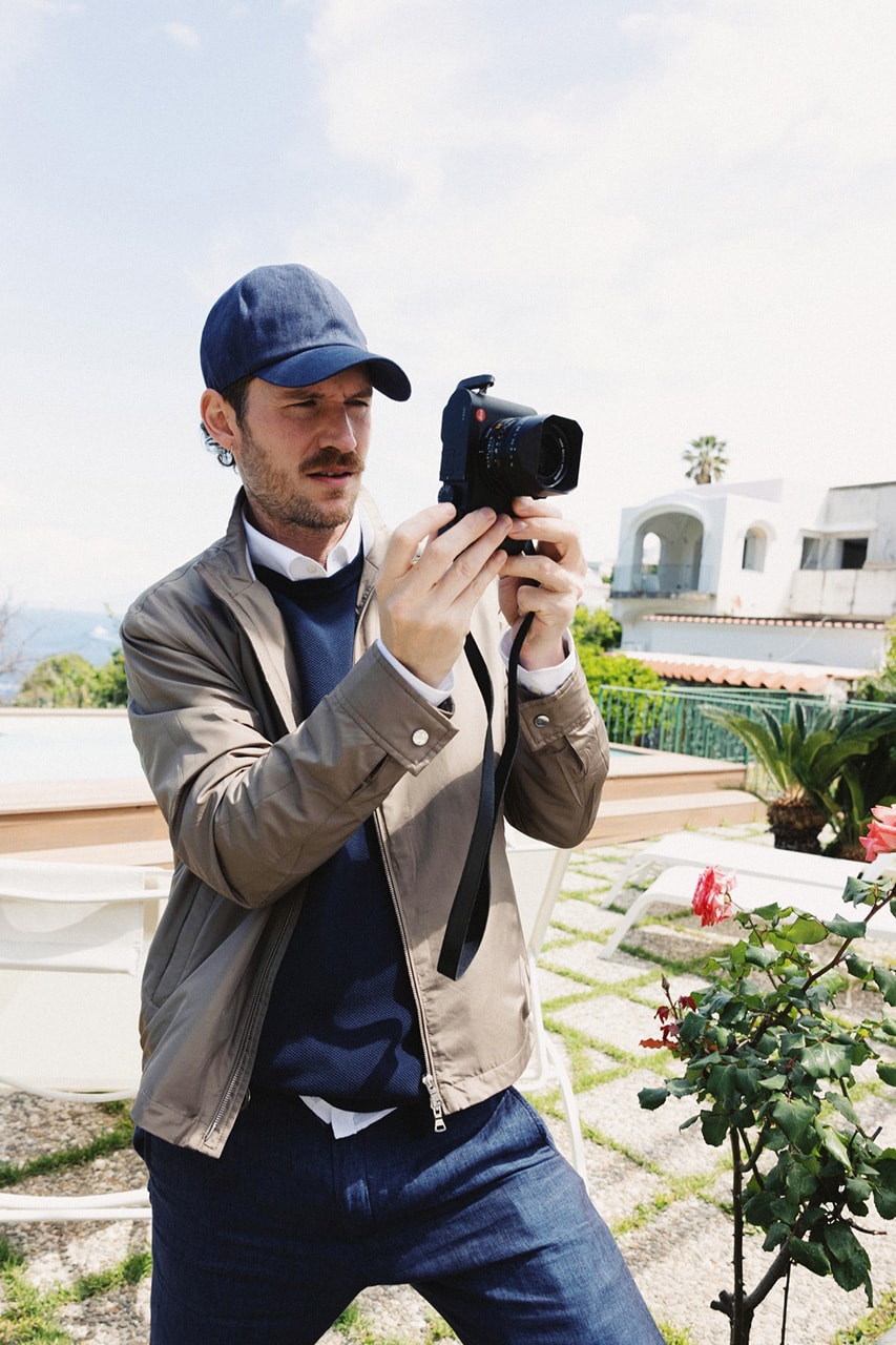 Through the Lens: Nikk Martin for Paul & and Shark capri italy berlin germany fashion spring summer 2025 25 video campaign interview camera film digital analogue luxury 