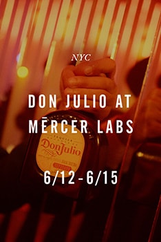 Tequila Don Julio hosts immersive brand acquisition and tasting experience at Mercer Labs 