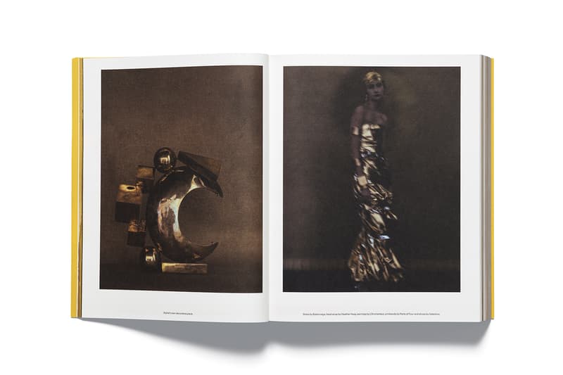 A Decade of Reflection: Acne Paper Unveils Issue 20 swedish brand acne studios fashion magazine edition golden retrospective reflection