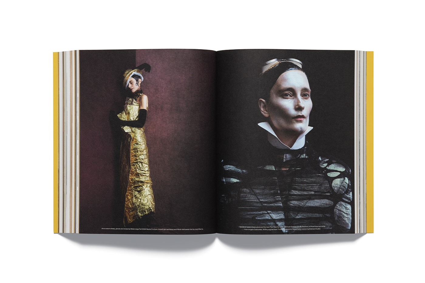 A Decade of Reflection: Acne Paper Unveils Issue 20 swedish brand acne studios fashion magazine edition golden retrospective reflection