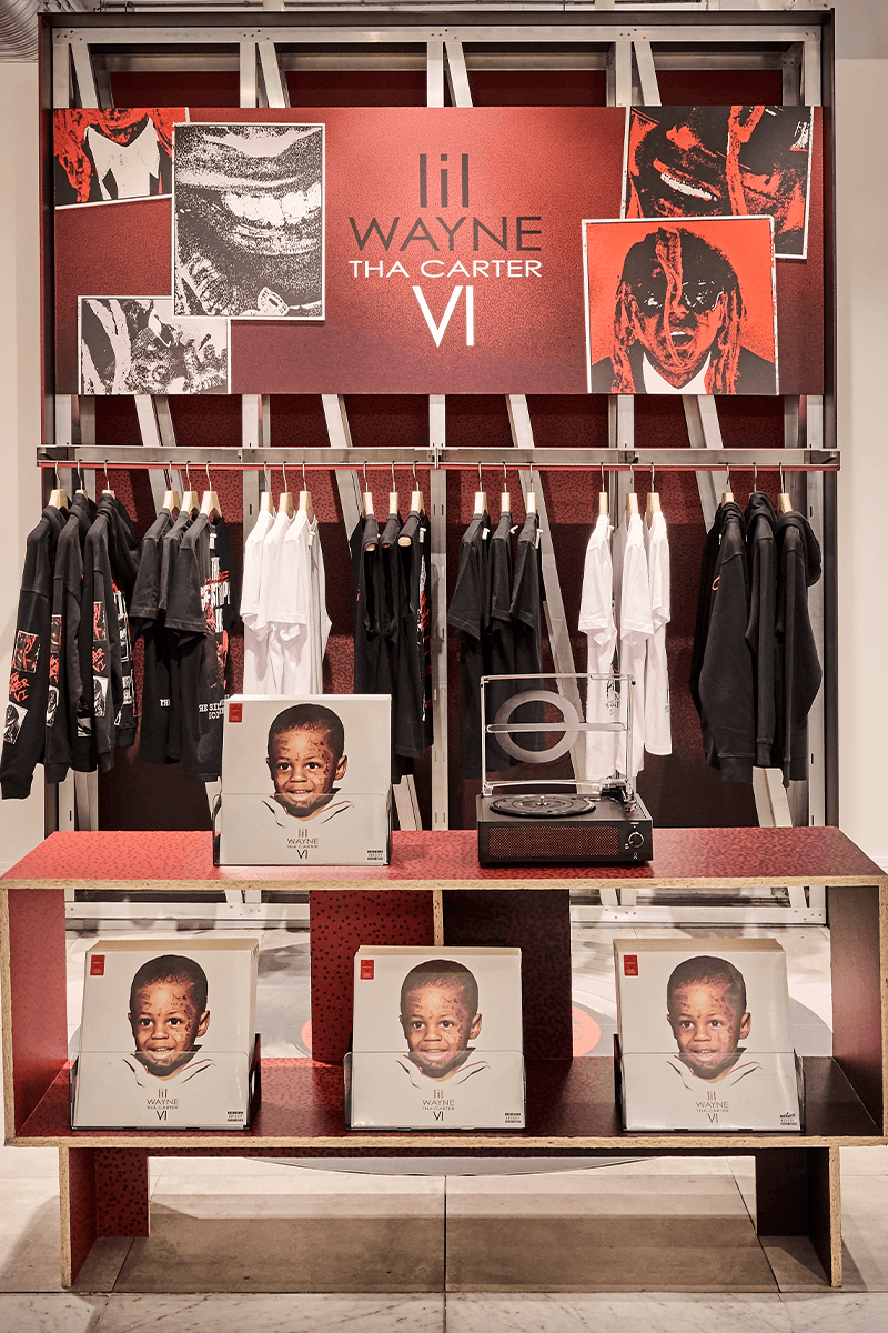 A Lil Wayne Pop-Up Shop Just Opened in London for the Next Two Weeks bravado weezy the carter vi universal music group