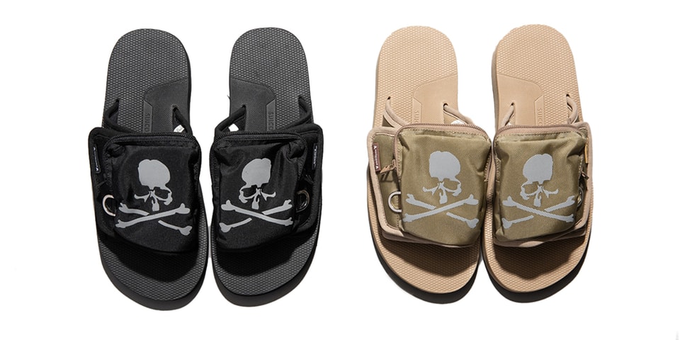 SUICOKE x mastermind JAPAN Reflective Sandals | Hypebeast display picture 2