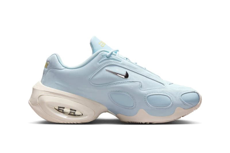 Nike Air Max Muse "Glacier Blue" Release Info summer 2025 Glacier Blue/Pale Ivory-Metallic Silver IH3361-474 retro futurism womens sneaker 