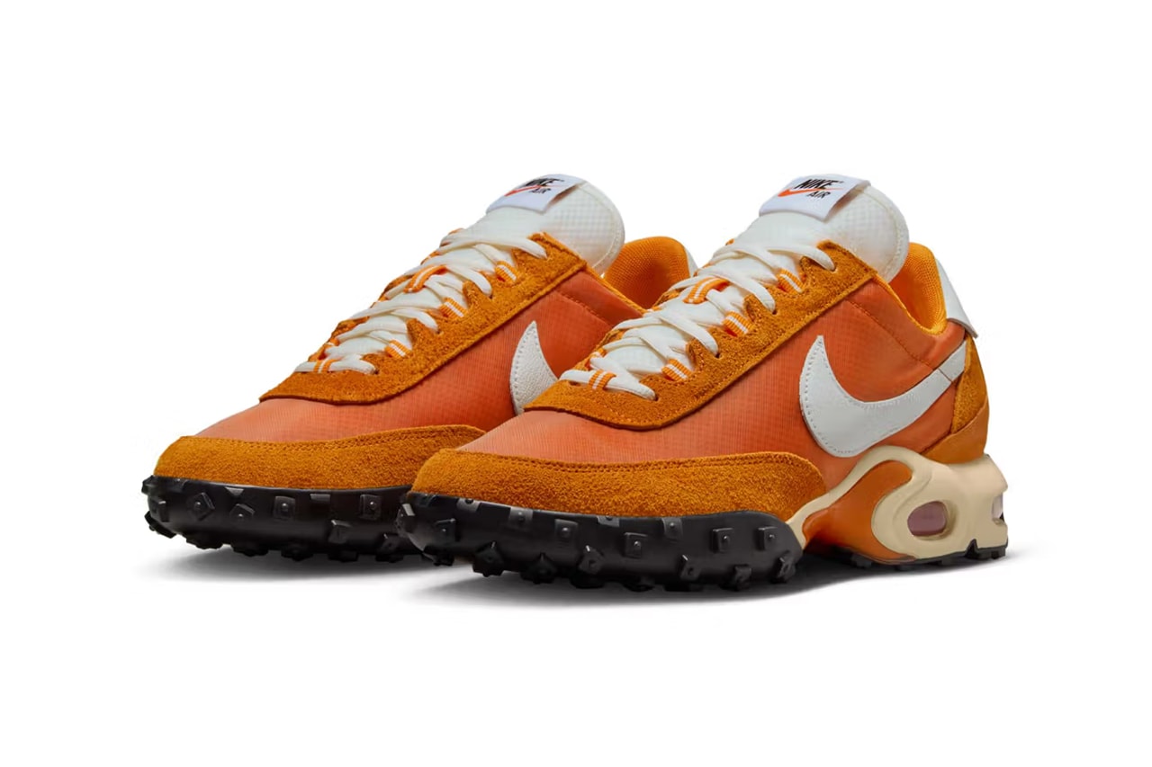 Nike Air Max Waffle Racer “Bright Ceramic/Sail” IB3656-800 Release Info Bill Bowerman Swoosh