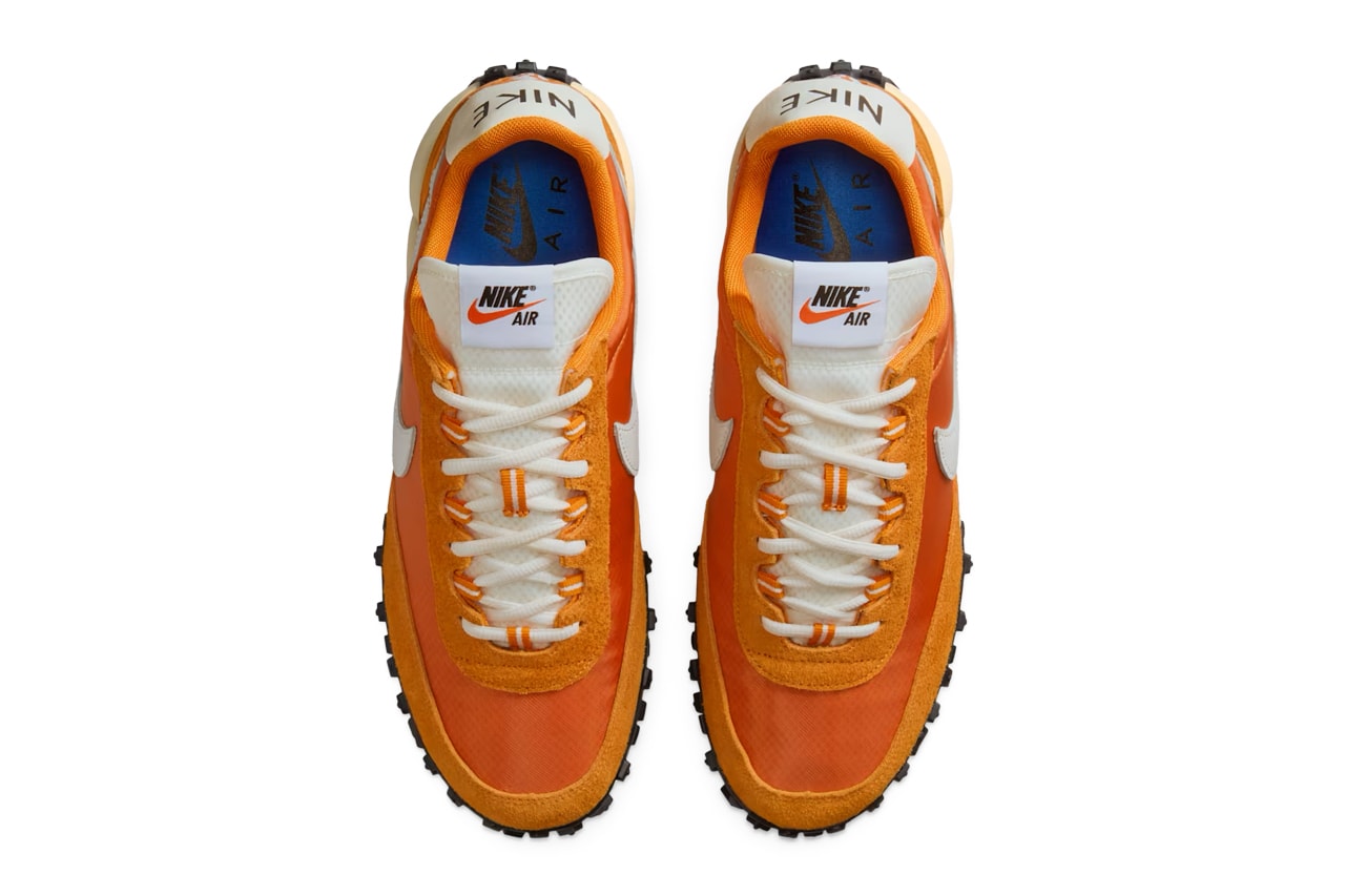 Nike Air Max Waffle Racer “Bright Ceramic/Sail” IB3656-800 Release Info Bill Bowerman Swoosh