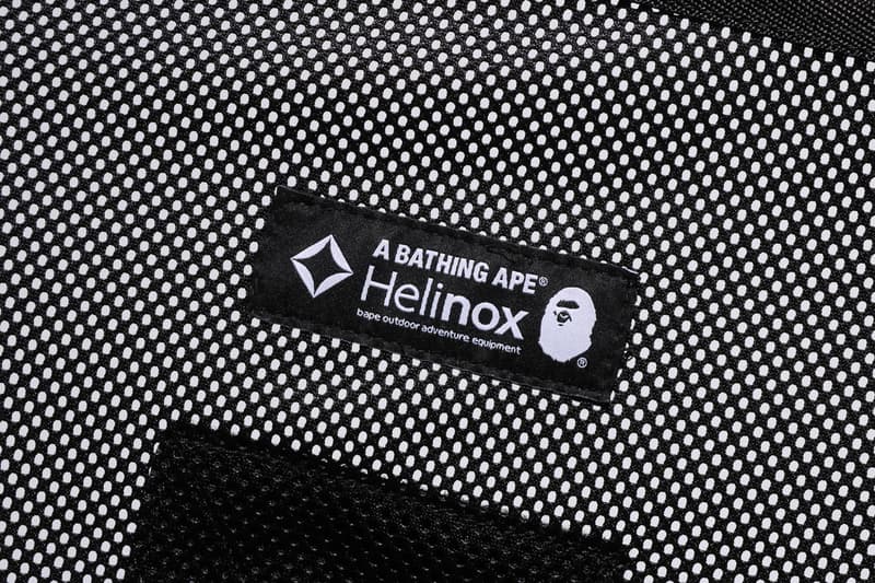 BAPE x Helinox Collection 15th Anniversary 2025 Release Information
