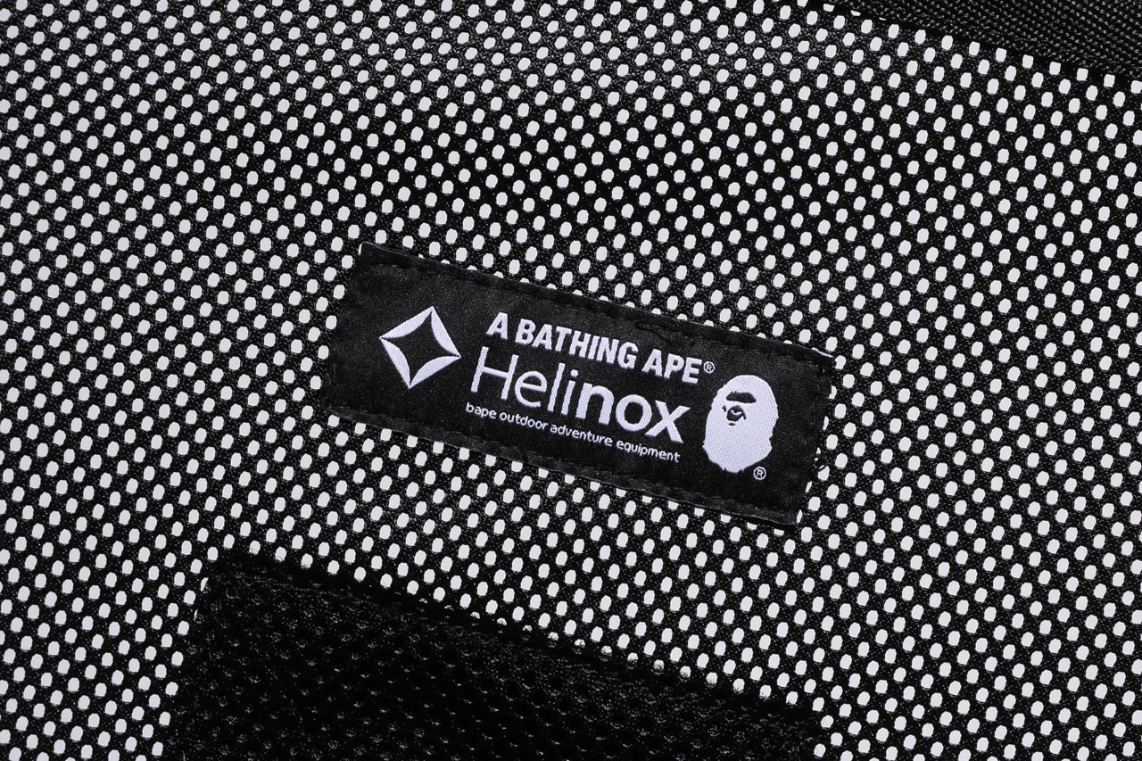 BAPE x Helinox Collection 15th Anniversary 2025 Release Information