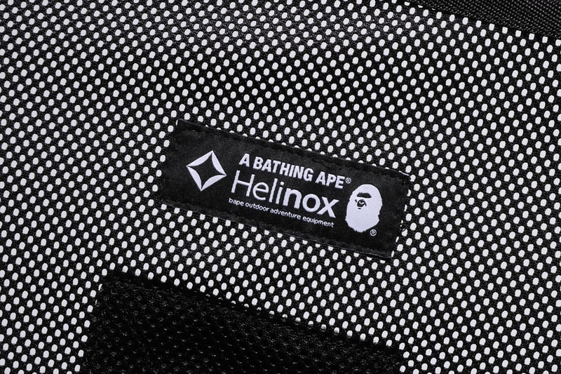 BAPE x Helinox Collection 15th Anniversary 2025 Release Information