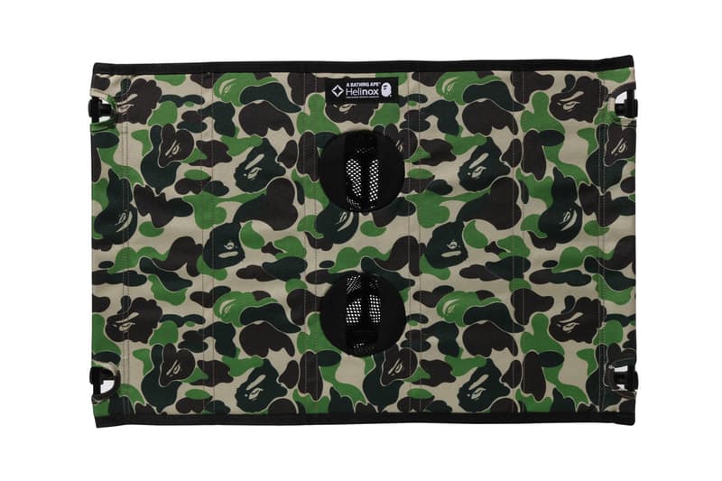 BAPE x Helinox Collection 15th Anniversary 2025 Release Information