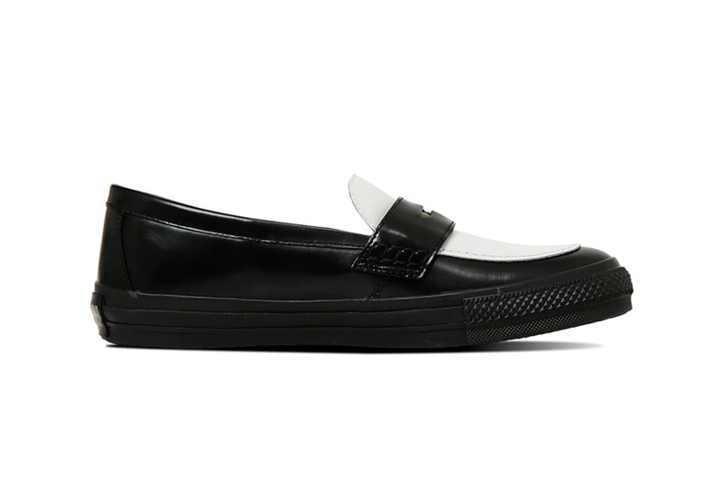 Converse Unveils the Sleek, Casual Cool All-Star Coinloafer Black White laceless loafer 
