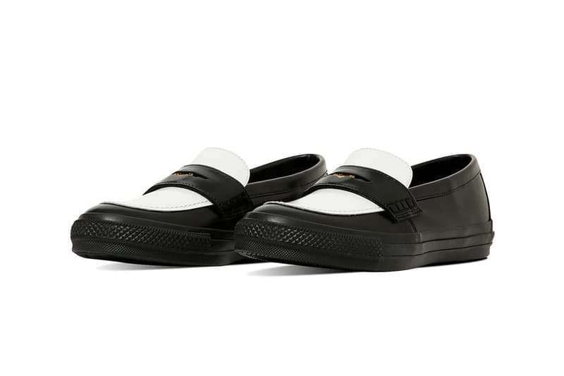 Converse Unveils the Sleek, Casual Cool All-Star Coinloafer Black White laceless loafer