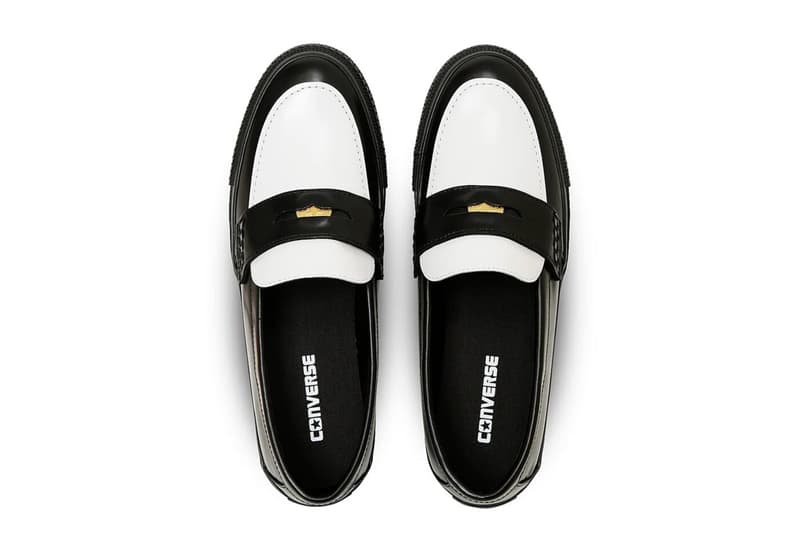 Converse Unveils the Sleek, Casual Cool All-Star Coinloafer Black White laceless loafer