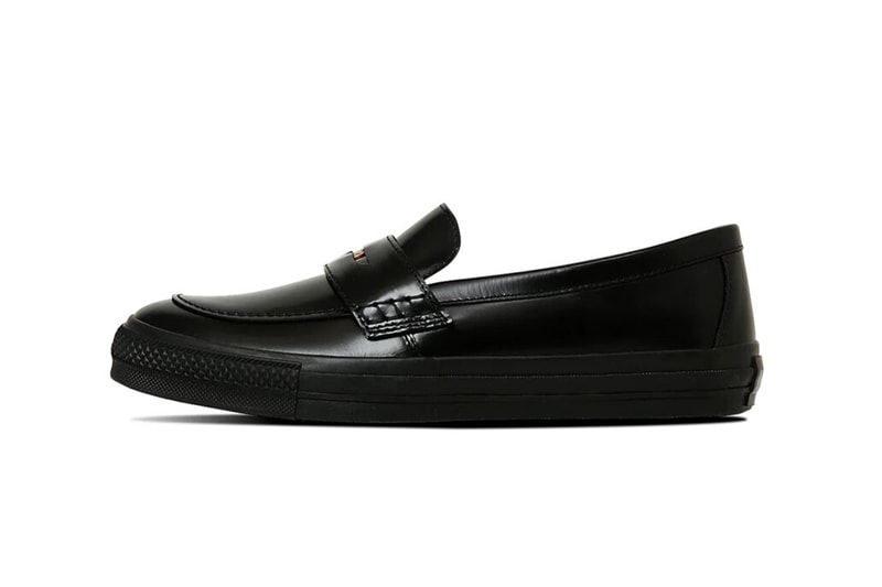 Converse Unveils the Sleek, Casual Cool All-Star Coinloafer Black White laceless loafer 