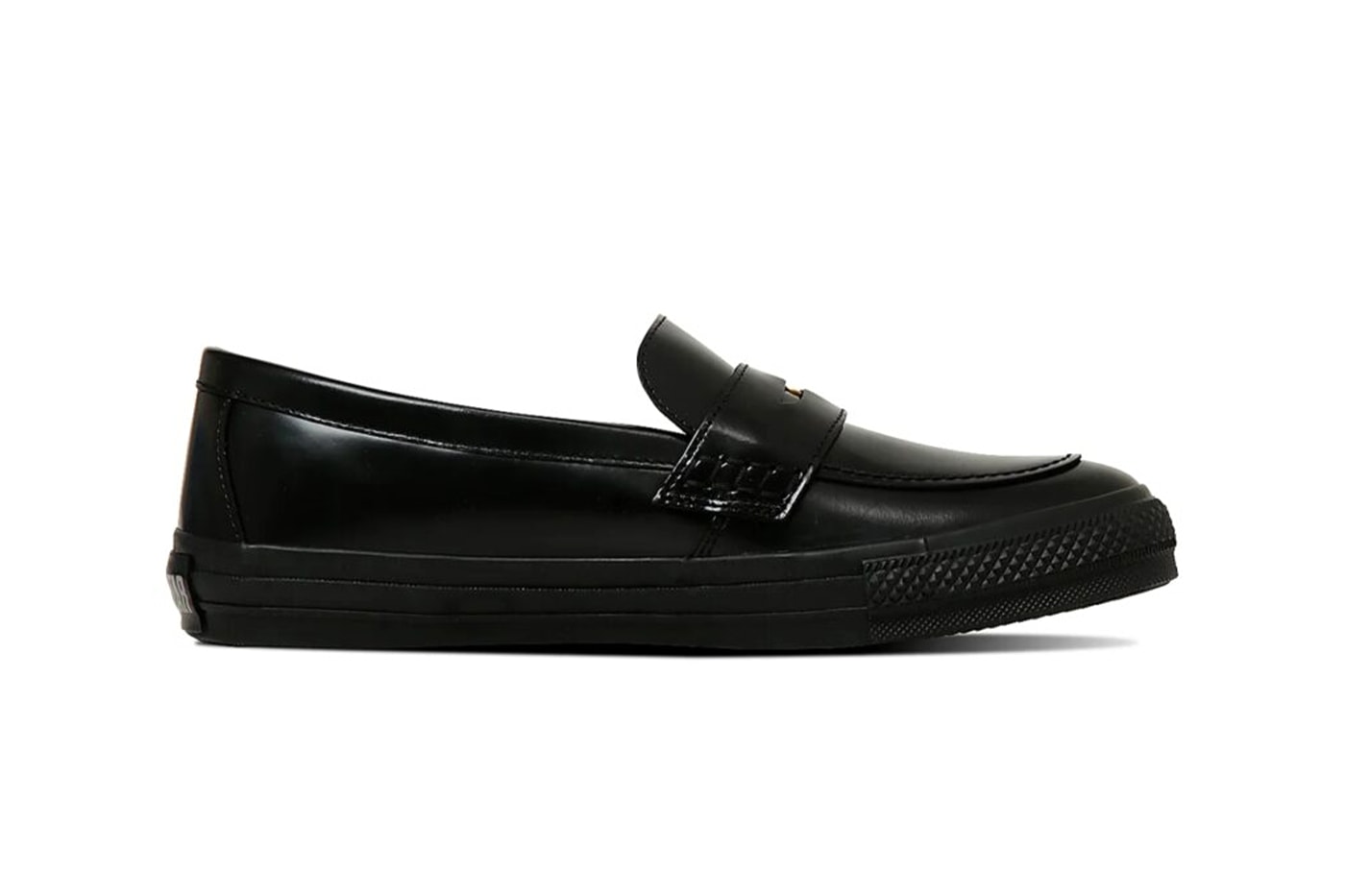 Converse Unveils the Sleek, Casual Cool All-Star Coinloafer Black White laceless loafer 