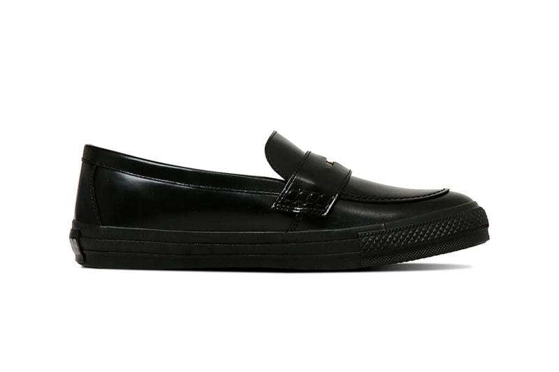Converse Unveils the Sleek, Casual Cool All-Star Coinloafer Black White laceless loafer 