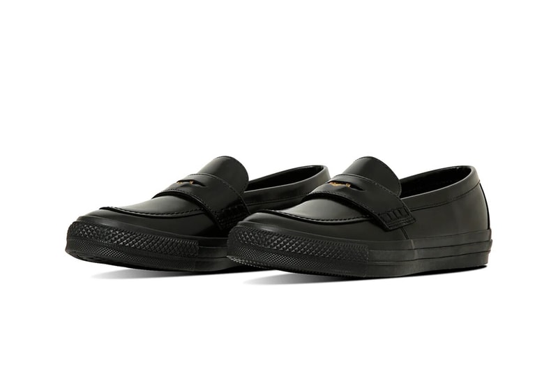 Converse Unveils the Sleek, Casual Cool All-Star Coinloafer Black White laceless loafer 