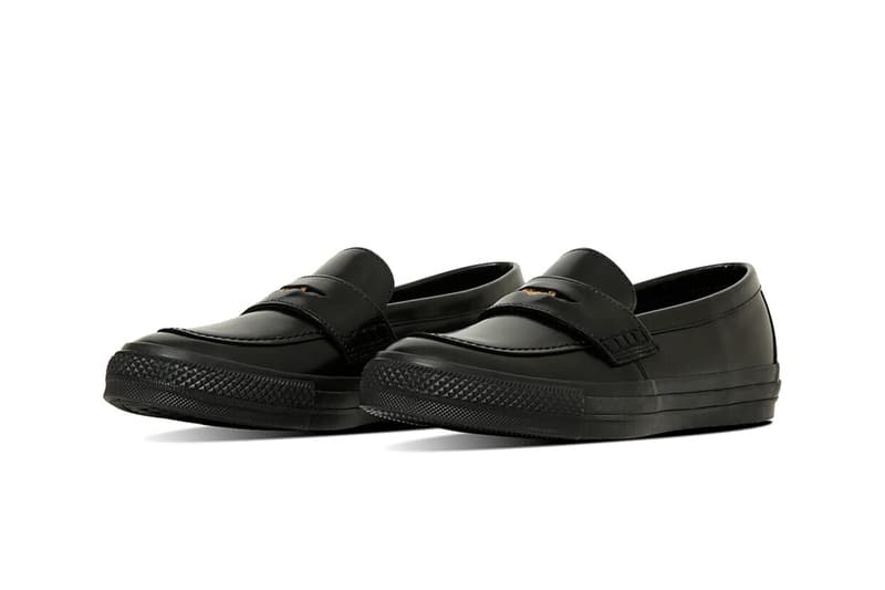 Converse Unveils the Sleek, Casual Cool All-Star Coinloafer Black White laceless loafer