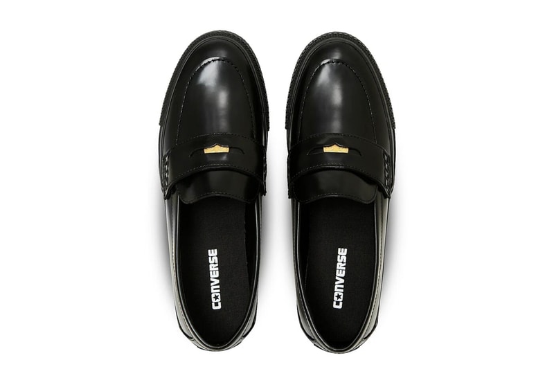 Converse Unveils the Sleek, Casual Cool All-Star Coinloafer Black White laceless loafer 