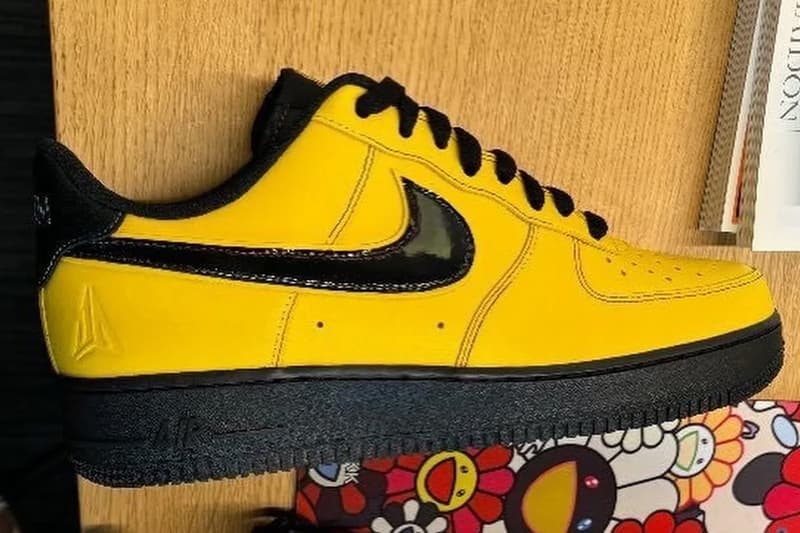 First Look at the Ja Morant x Nike Air Force 1 Low "Sundial" Sundial/Black-Cobalt Bliss IQ2713-700 holiday 2025