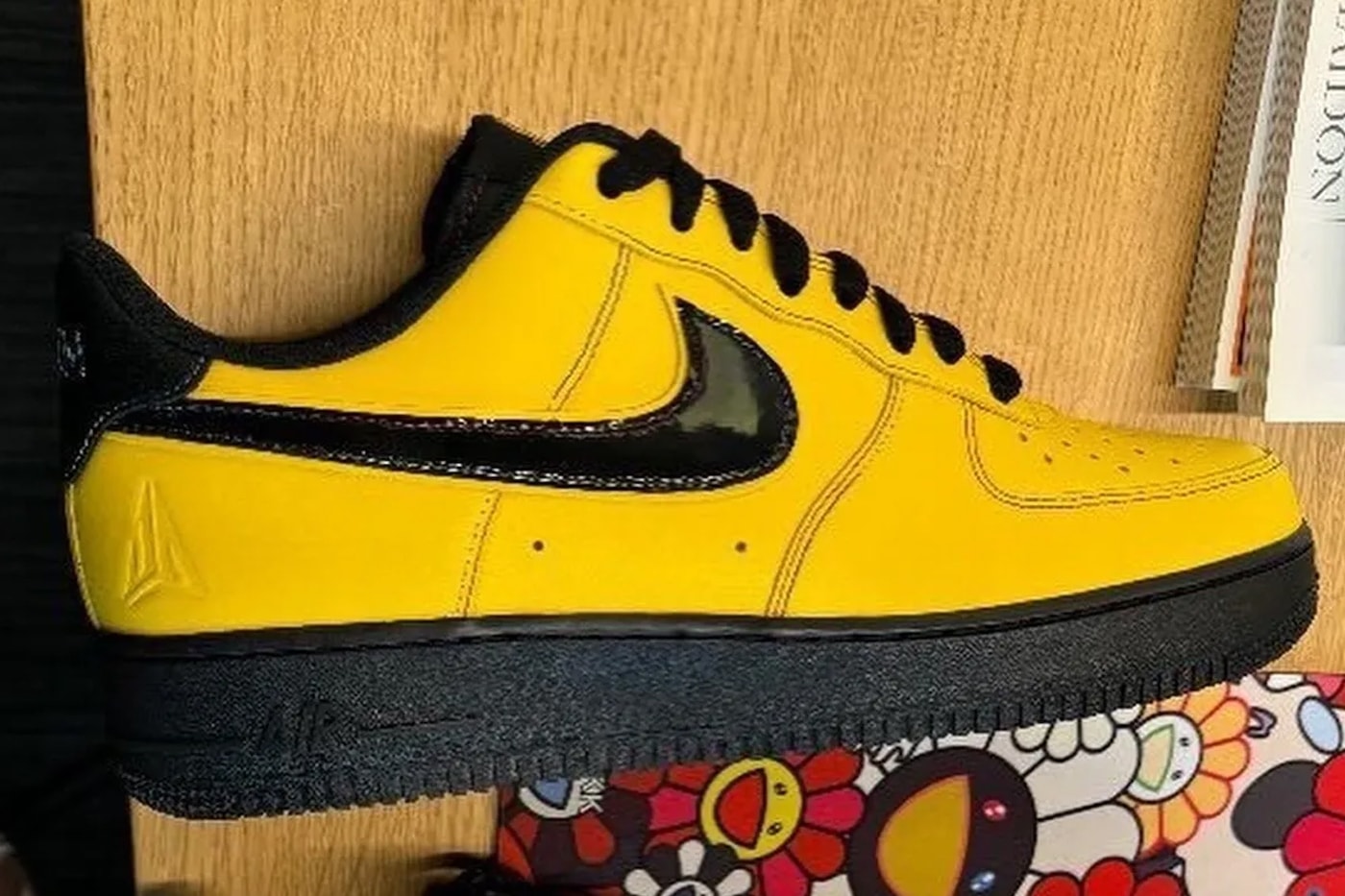 First Look at the Ja Morant x Nike Air Force 1 Low "Sundial" Sundial/Black-Cobalt Bliss IQ2713-700 holiday 2025