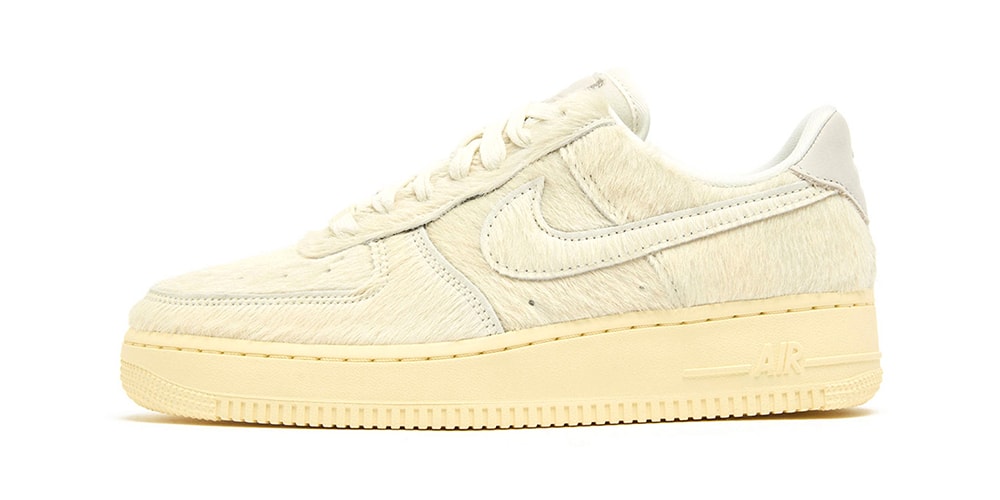Nike Wraps the Air Force 1 Low With "Pony Hair"