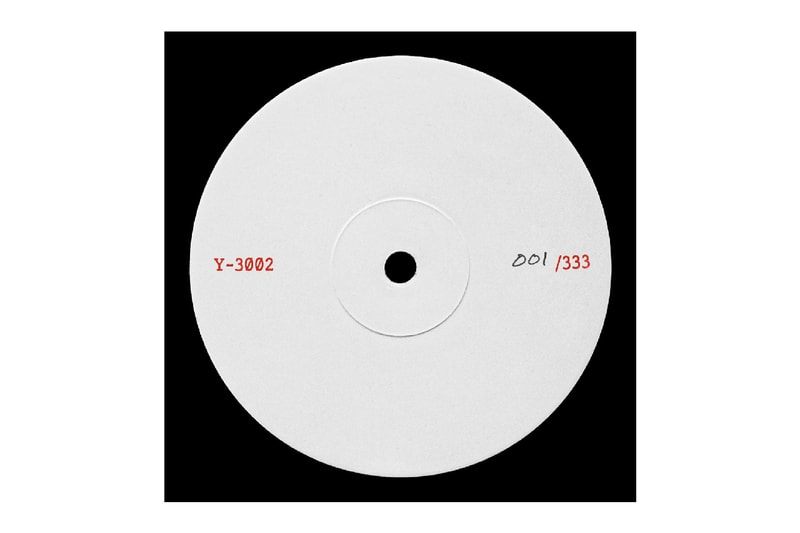 Y-3 FW25 Presentation Score Y-3002 Vinyl Record Release Date Information Stockists 