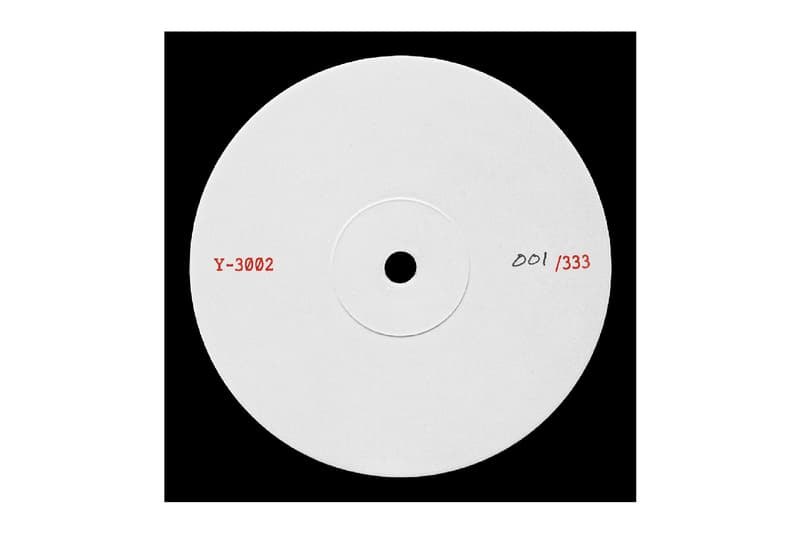 Y-3 FW25 Presentation Score Y-3002 Vinyl Record Release Date Information Stockists