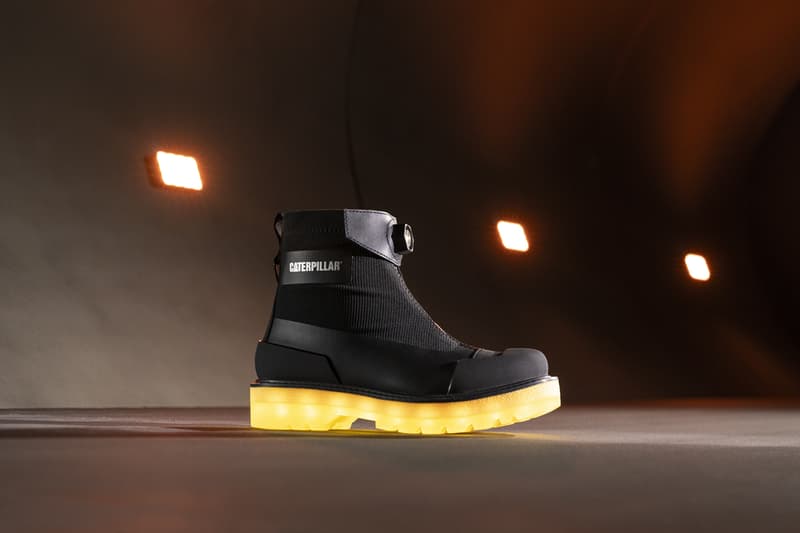 cat footwear caterpillar inc centennial capsule 100th anniversary boots chelsea apollo 11 golden gate channel tunnel flashlight colorado silhouette model