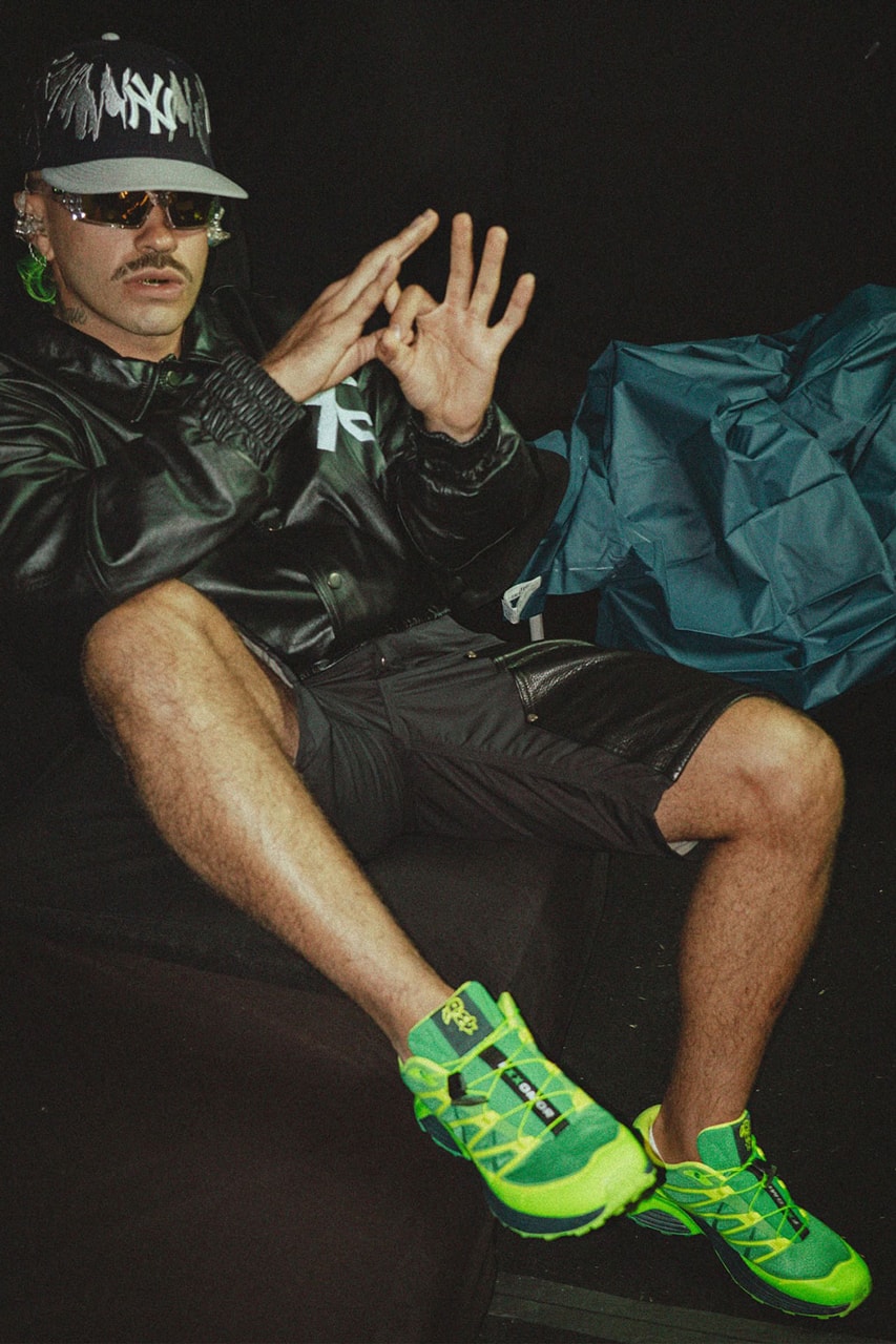 Feid dévoile la nouvelle Salomon XT-Pathway 2 FERXXO verte (L49120300) — infos de sortie, prix, drop; Gov Ball / Governor's Ball; FERXXO Whisper; FXXOMOR