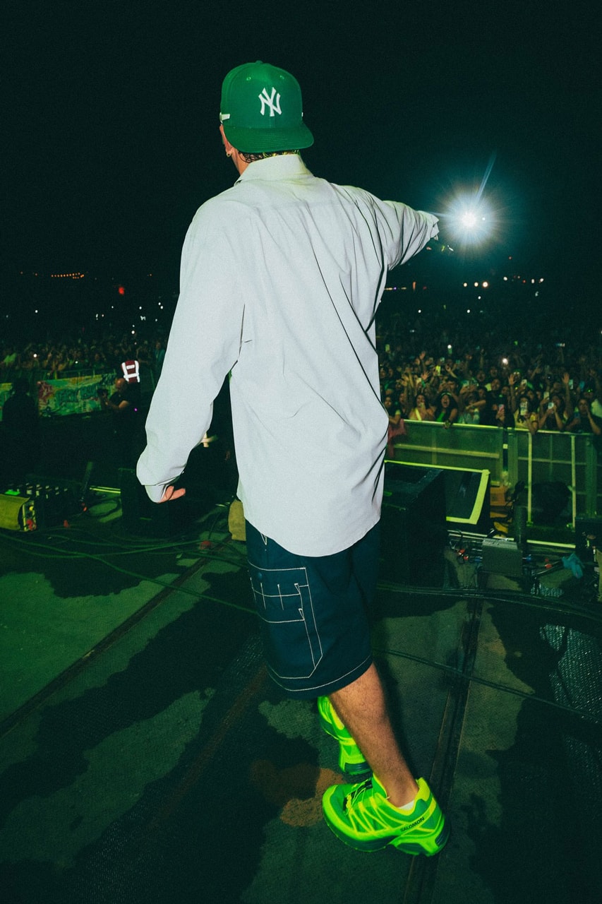 Feid dévoile la nouvelle Salomon XT-Pathway 2 FERXXO verte (L49120300) — infos de sortie, prix, drop; Gov Ball / Governor's Ball; FERXXO Whisper; FXXOMOR