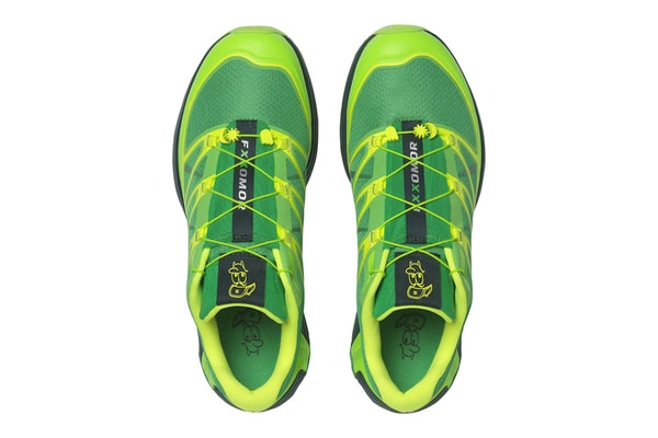 Feid Fires Up New Salomon XT-Pathway 2 Colorway release info drop fxxomor govball governor's ball set headlinine ferxxo whisper price L49120300 green FERXXO