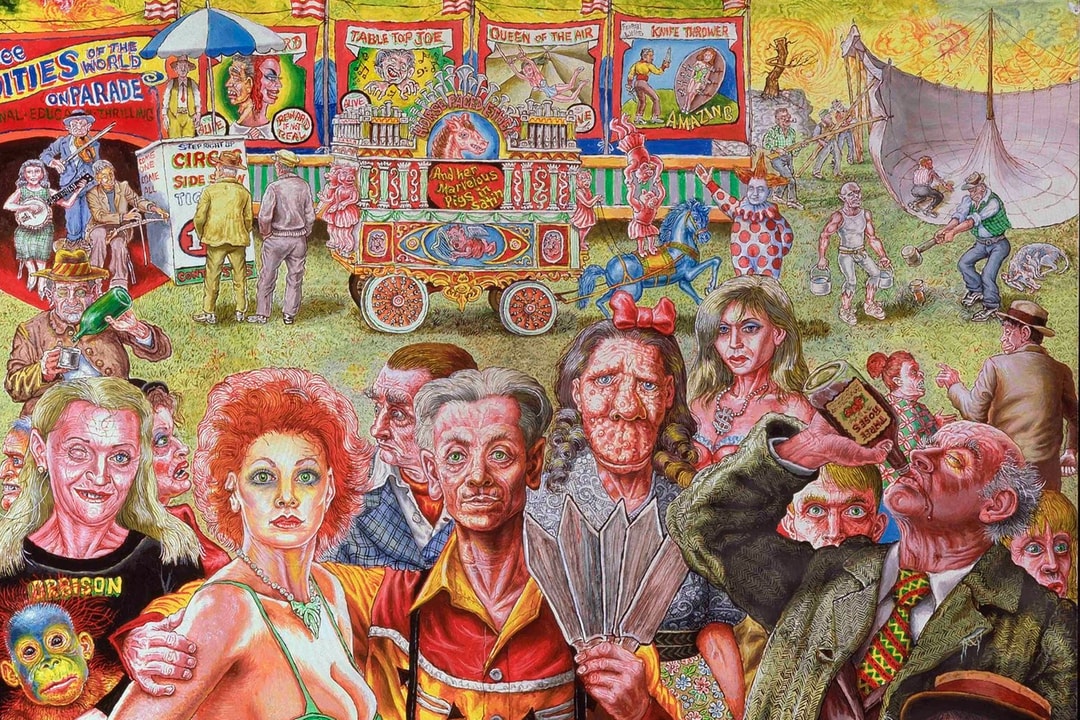Joe Coleman's 'Carnival' Comes Alive at Jeffrey Deitch