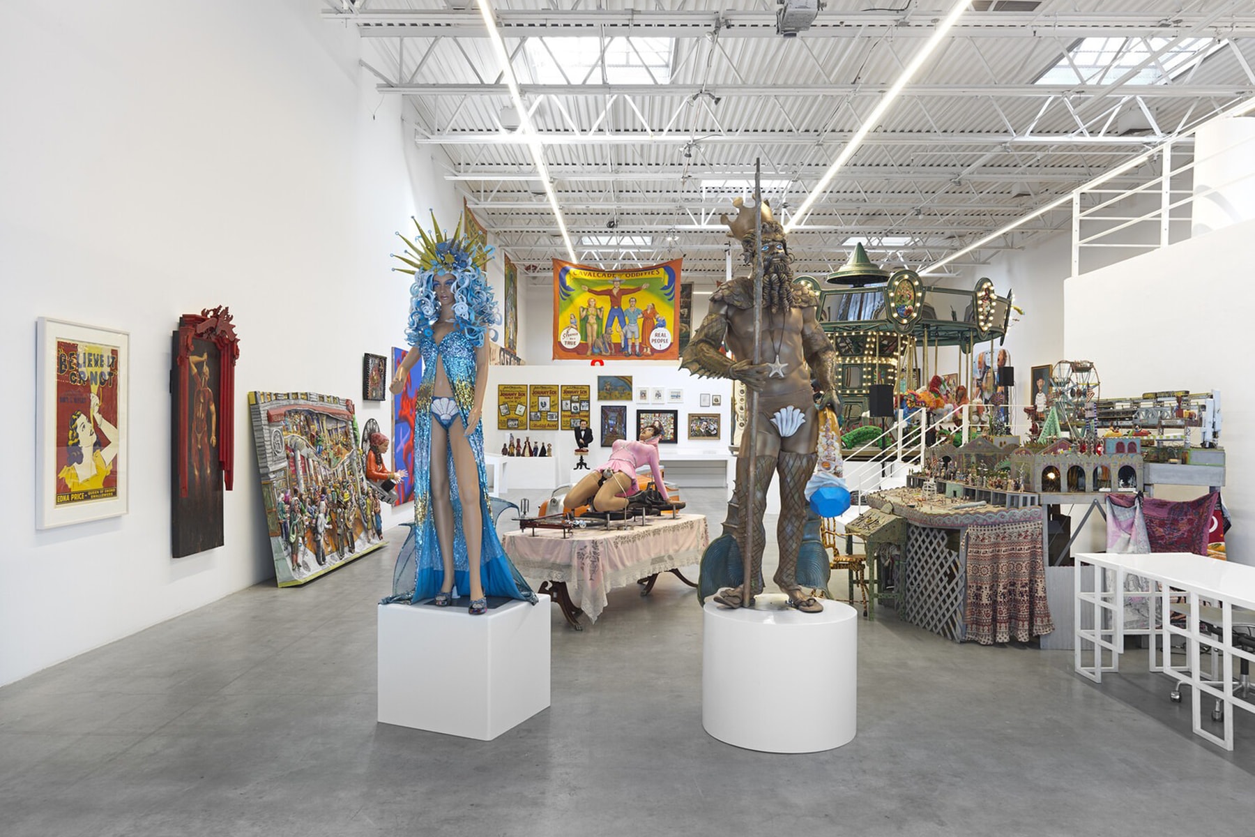Joe Coleman's 'Carnival' at Jeffrey Deitch New York exhibitions art artworks