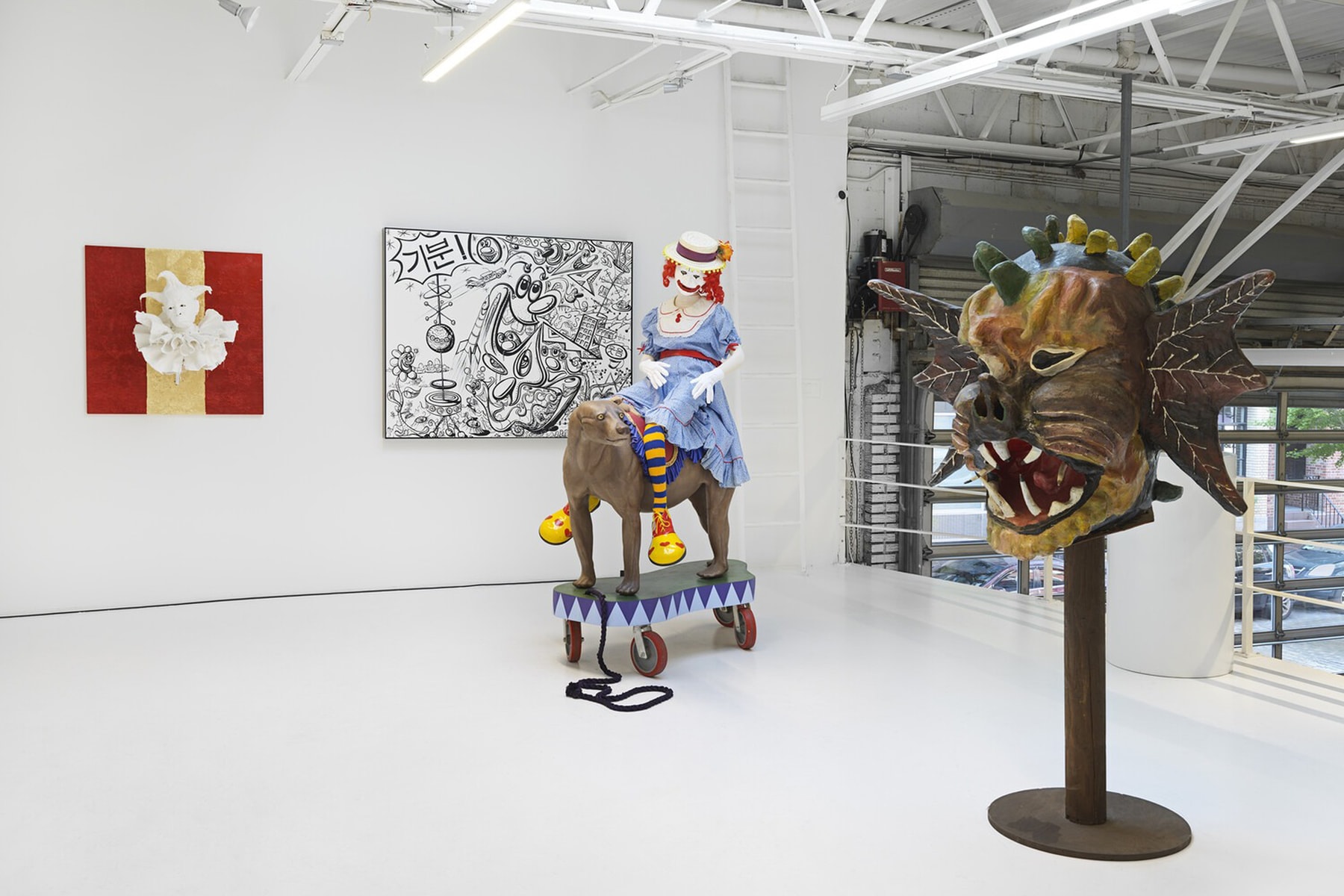 Joe Coleman's 'Carnival' at Jeffrey Deitch New York exhibitions art artworks