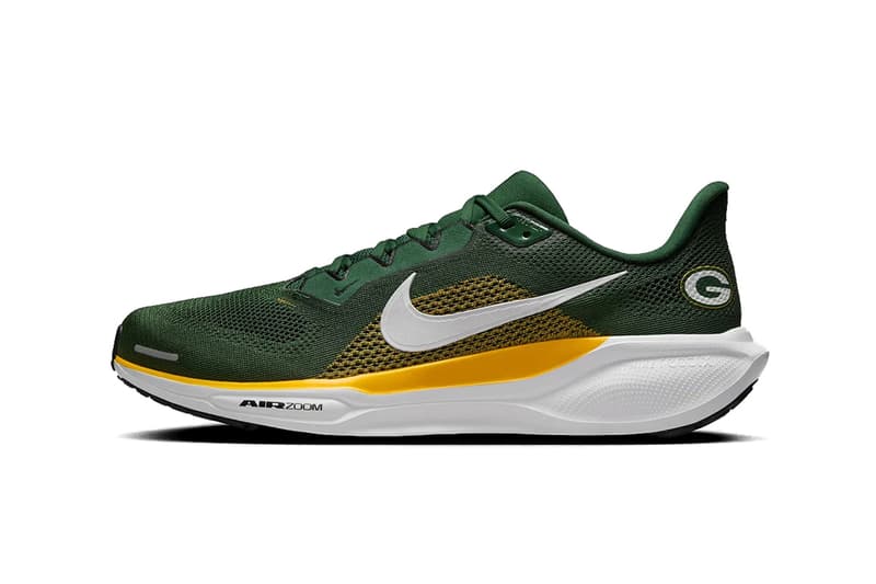 Nike Pegasus 41 NFL collection IB3215-300, IB3203-400, IB3214-400, IB3216-300, IB3191-600 release info