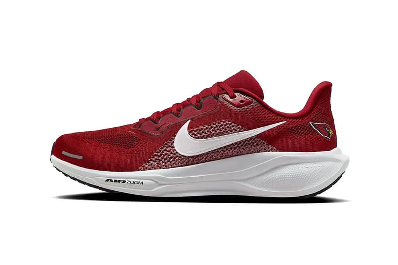 Nike Pegasus 41 NFL collection IB3215-300, IB3203-400, IB3214-400, IB3216-300, IB3191-600 release info