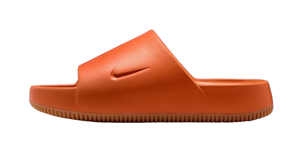 Nike Calm Slide “Compfire Orange” готов к лету