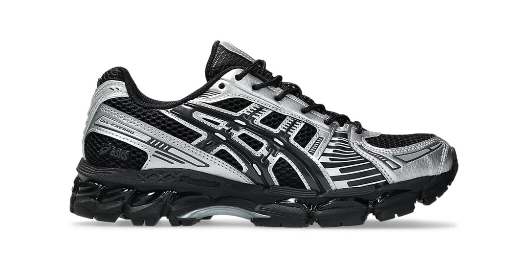 ASICS Unveils GEL-KAYANO 12.1 "Black/Silver" Hybrid