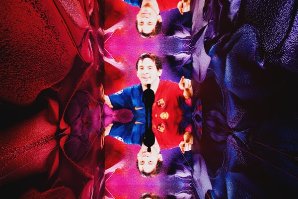 Leo Messi Reveals Favorite Goal in Refik Anadol AI Artwork art exhibitions christie's