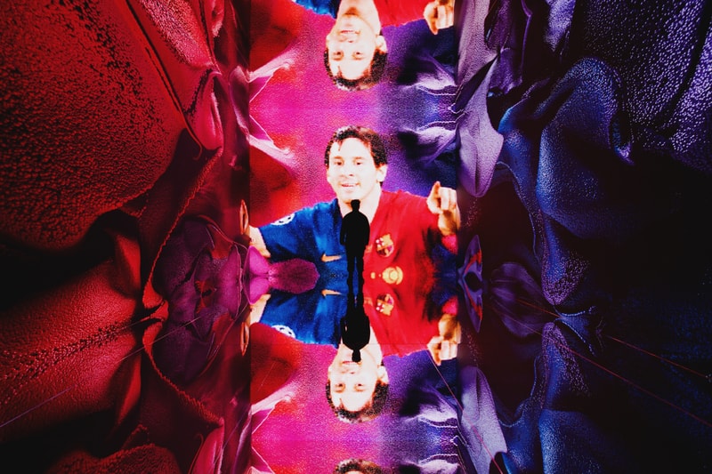 Leo Messi Reveals Favorite Goal in Refik Anadol AI Artwork art exhibitions christie's