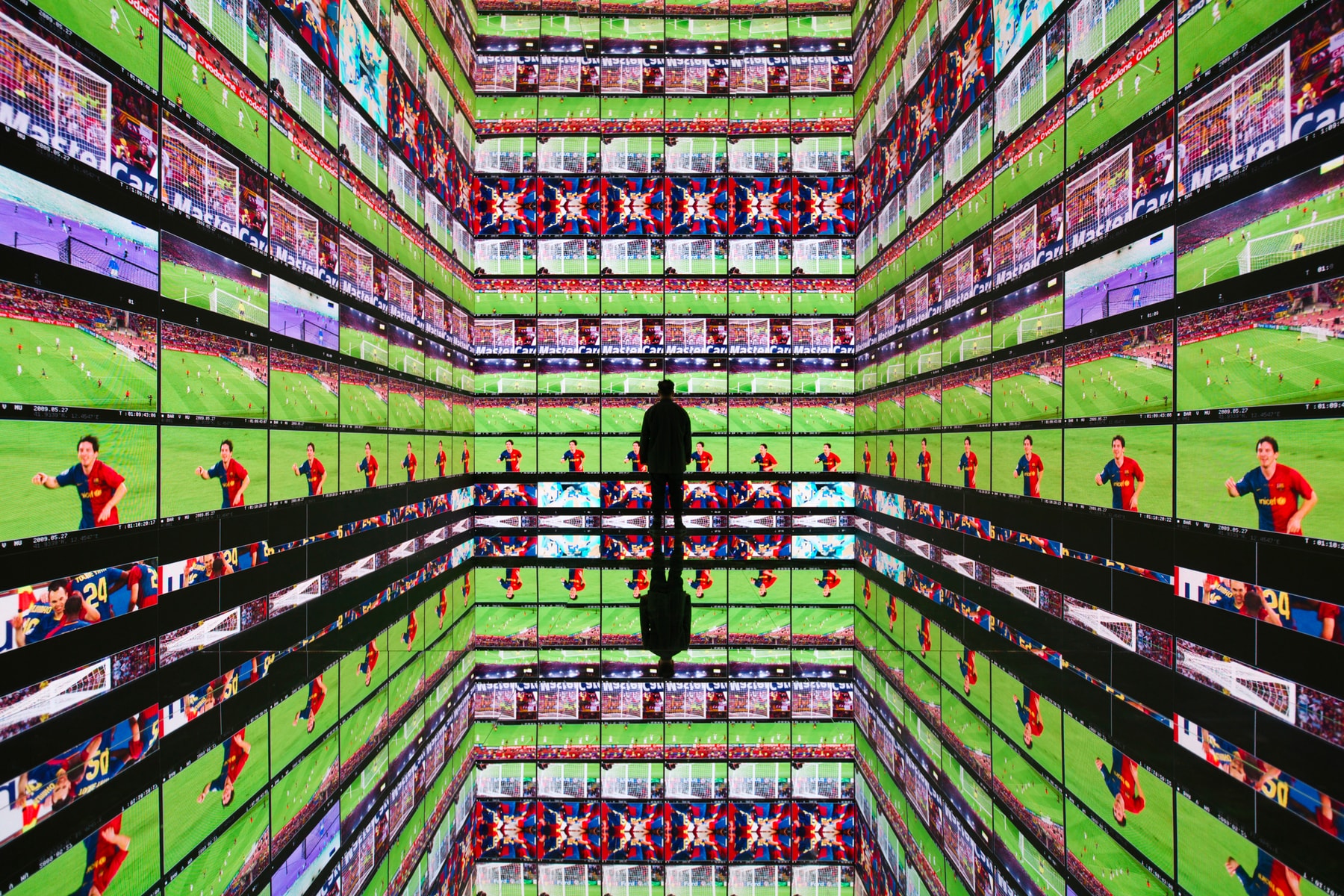 Leo Messi Reveals Favorite Goal in Refik Anadol AI Artwork art exhibitions christie's