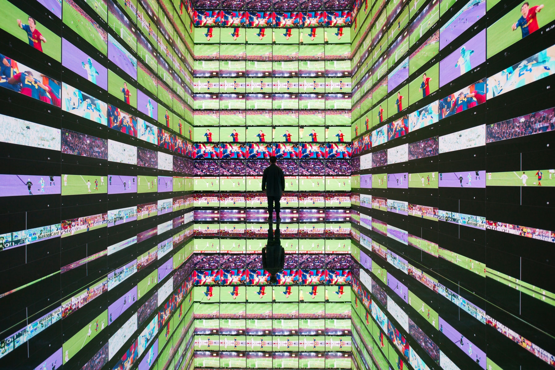 Leo Messi Reveals Favorite Goal in Refik Anadol AI Artwork art exhibitions christie's
